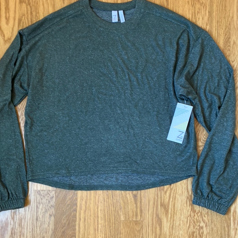 Zella Cropped Sweatshirt Size M